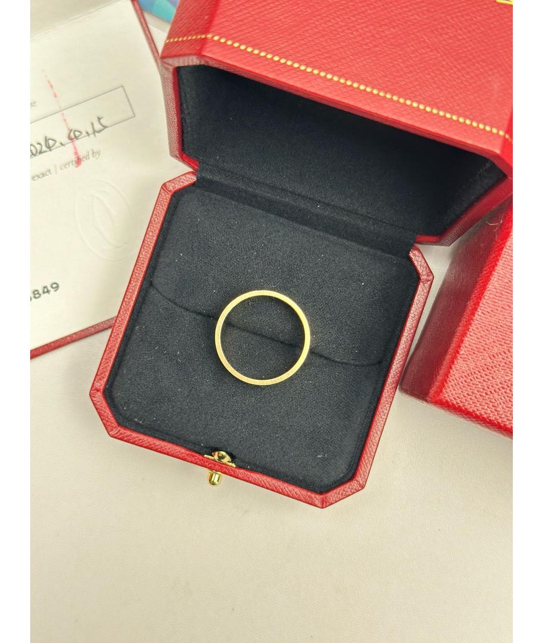 CARTIER Золотое кольцо из розового золота, фото 6
