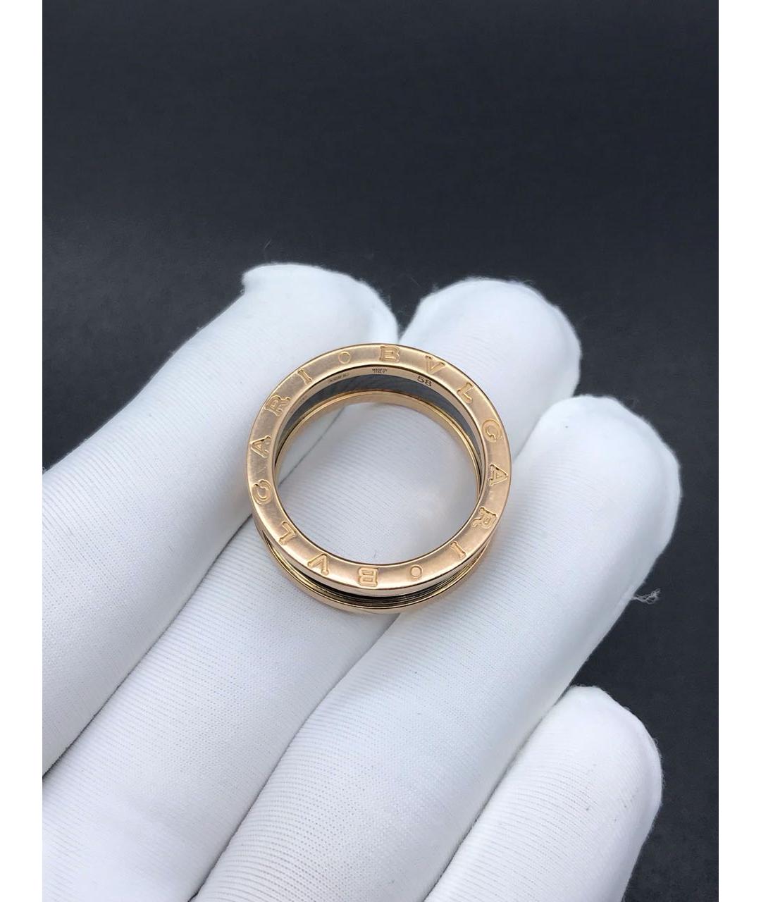 BVLGARI Золотое кольцо из розового золота, фото 3