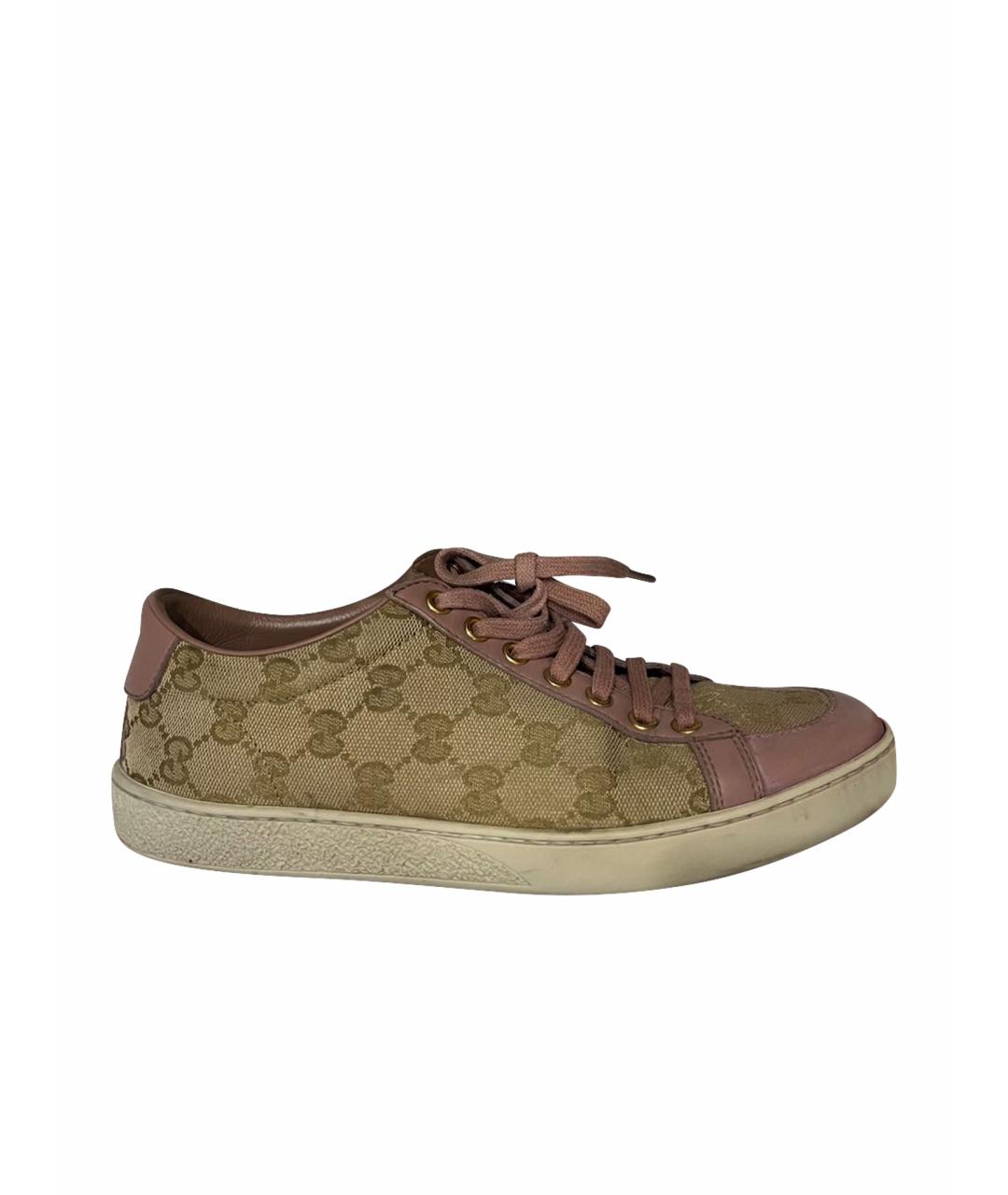 GUCCI Розовые кеды, фото 1