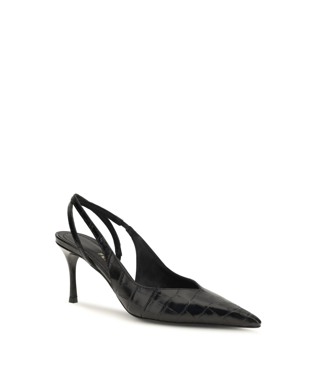 FERRAGAMO Черные кожаные туфли, фото 2