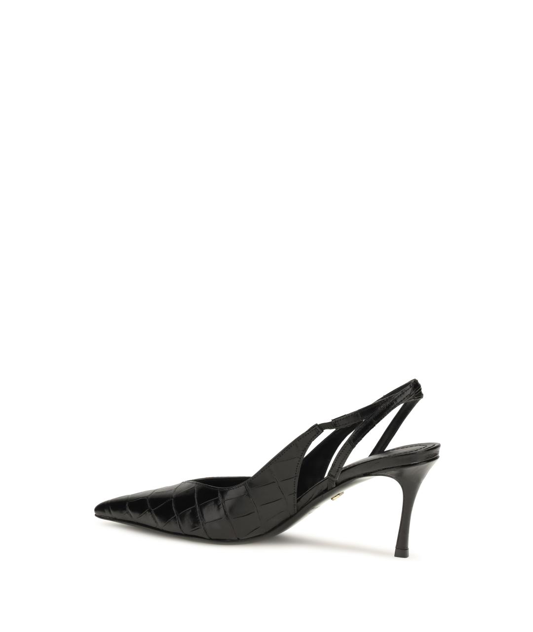 FERRAGAMO Черные кожаные туфли, фото 3