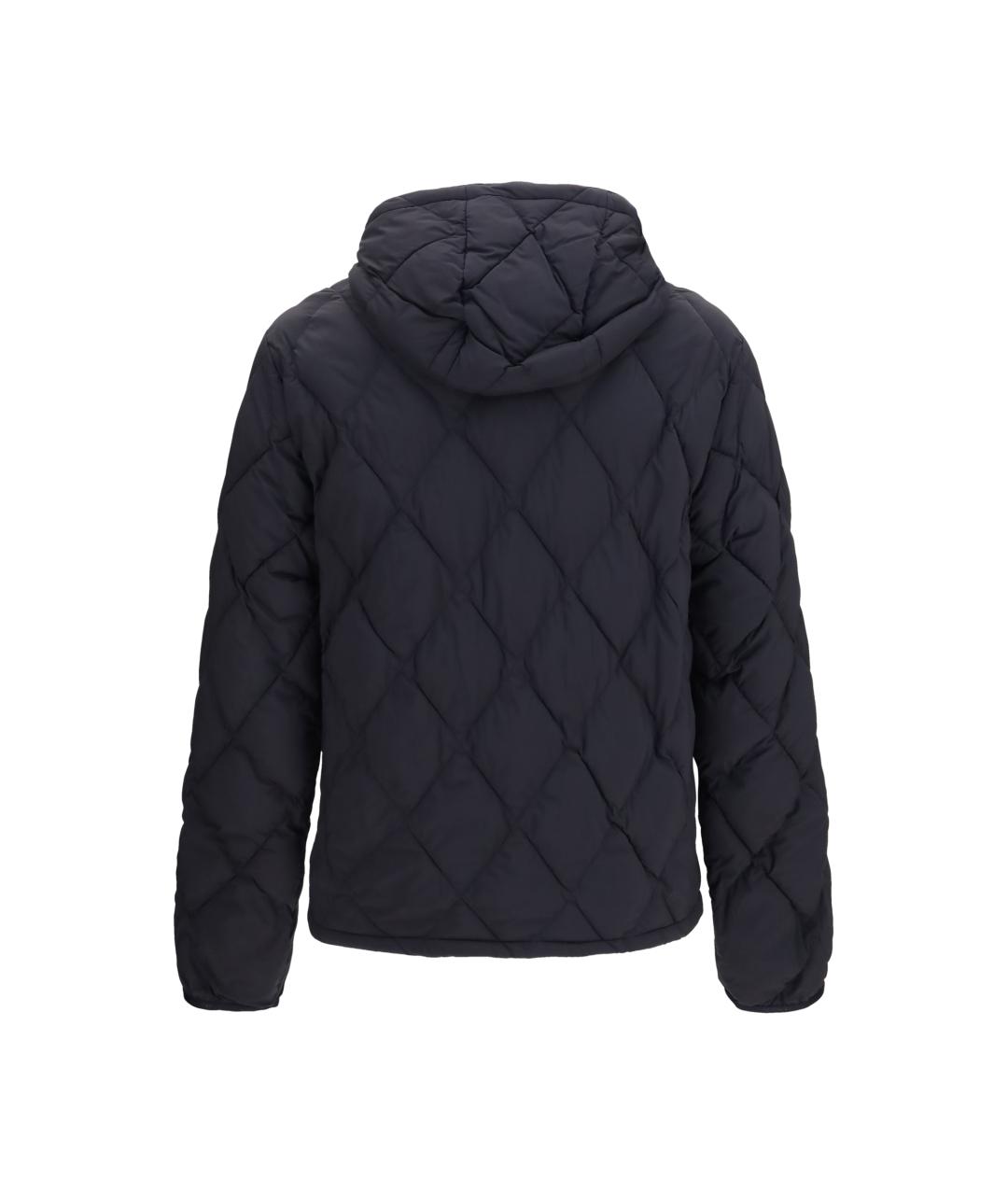 BURBERRY Черный синтетический пуховик, фото 2