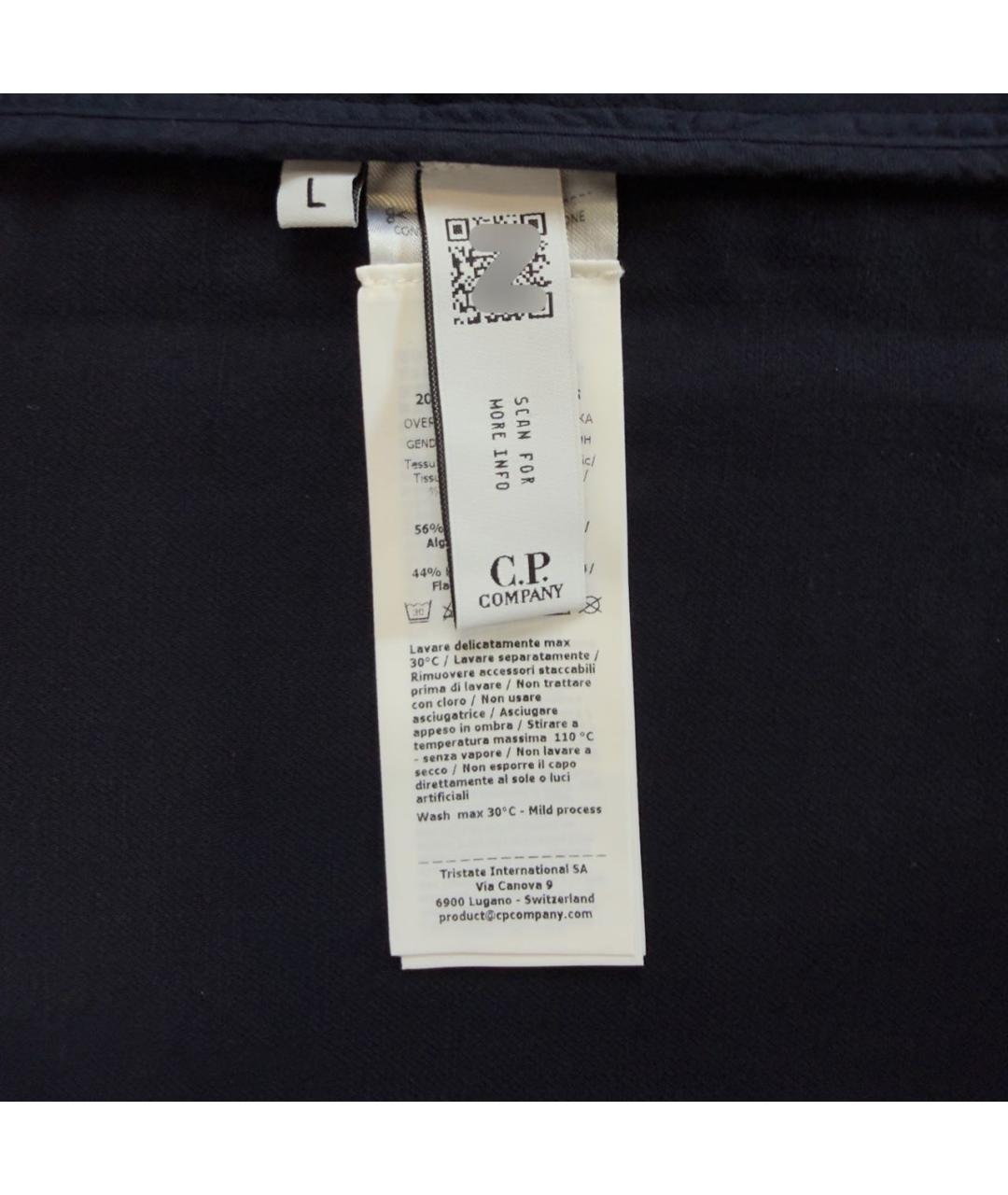 CP COMPANY Темно-синяя хлопковая куртка, фото 6