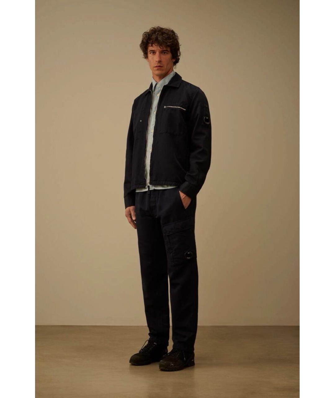 CP COMPANY Темно-синяя хлопковая куртка, фото 5