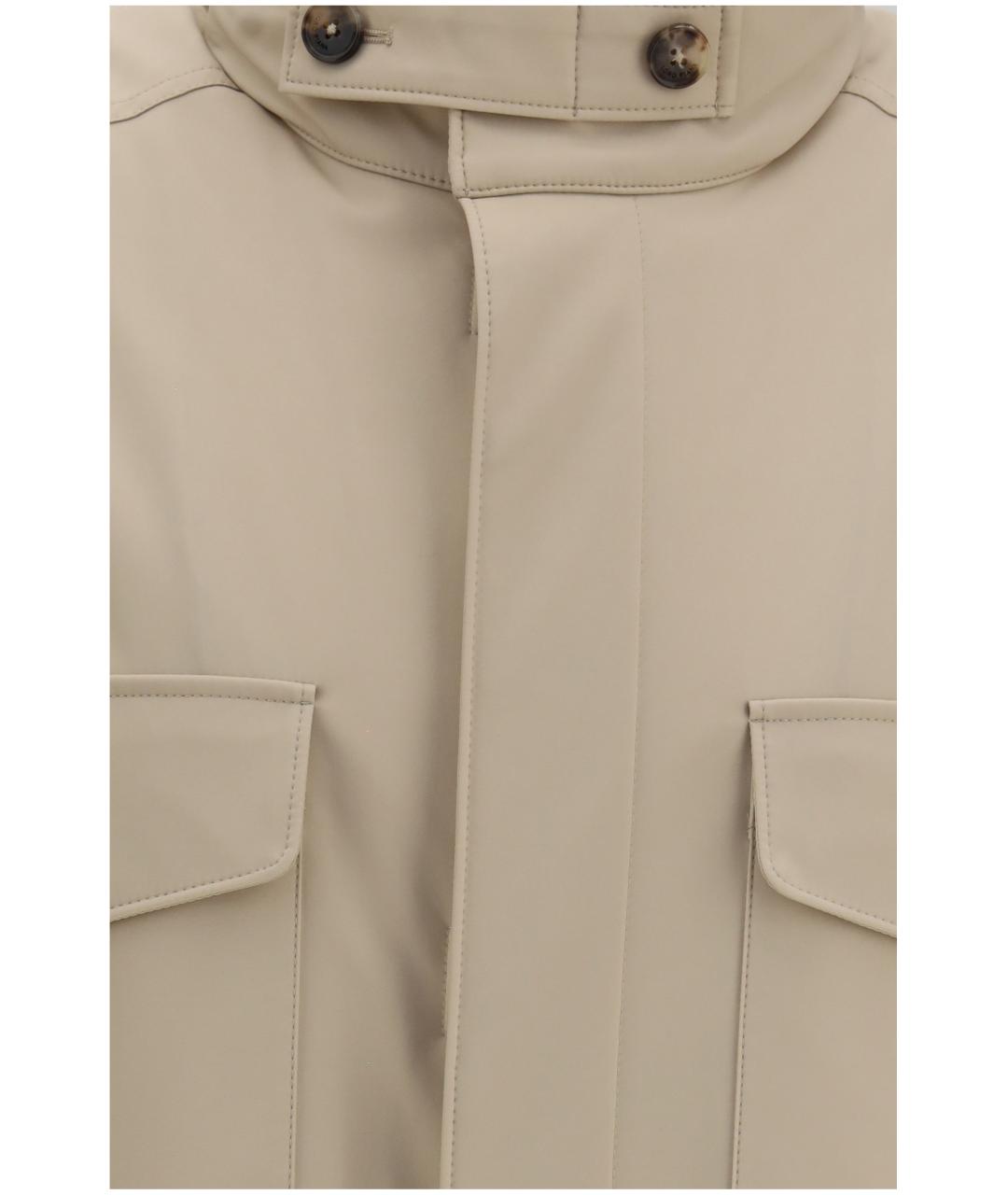 LORO PIANA Бежевая куртка, фото 3