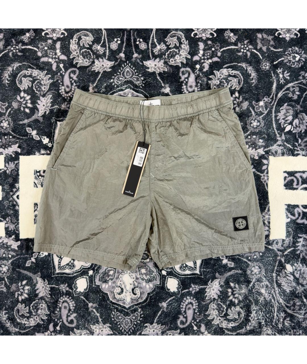 STONE ISLAND Нейлоновые шорты, фото 6