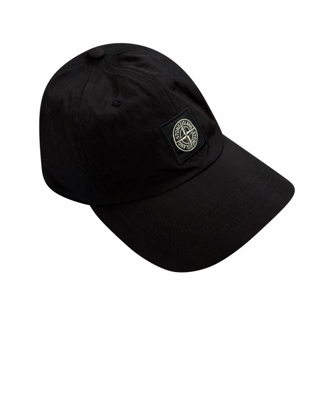 STONE ISLAND Черная кепка/бейсболка, фото 1