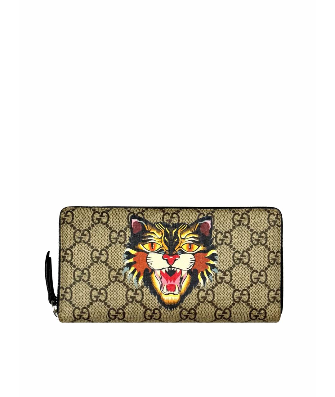 GUCCI Бежевый кошелек, фото 1