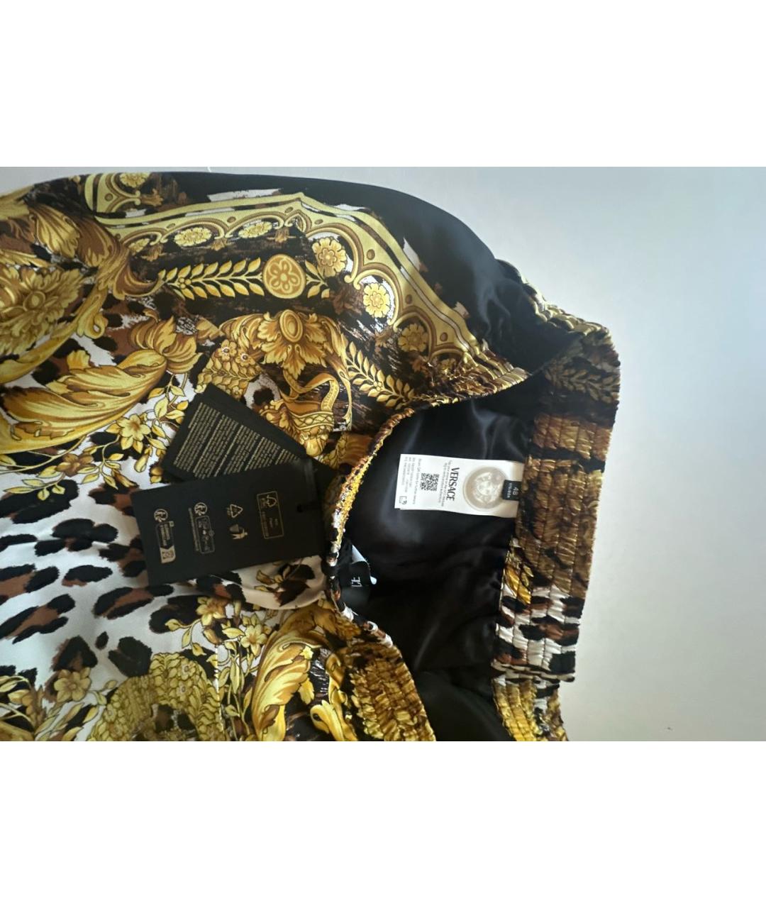 VERSACE Шелковые шорты, фото 5