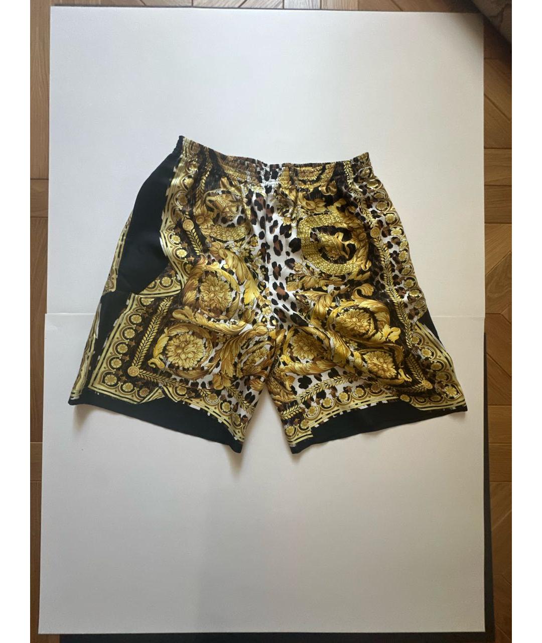 VERSACE Шелковые шорты, фото 9