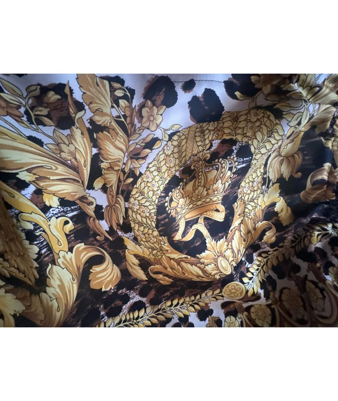 VERSACE Шелковые шорты, фото 4