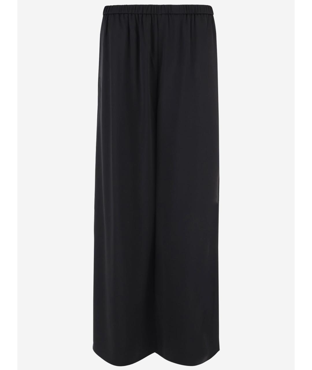 BY MALENE BIRGER Черные ацетатные брюки широкие, фото 4