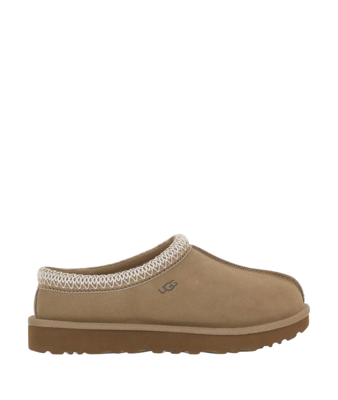 UGG Коричневые замшевые сабо, фото 1
