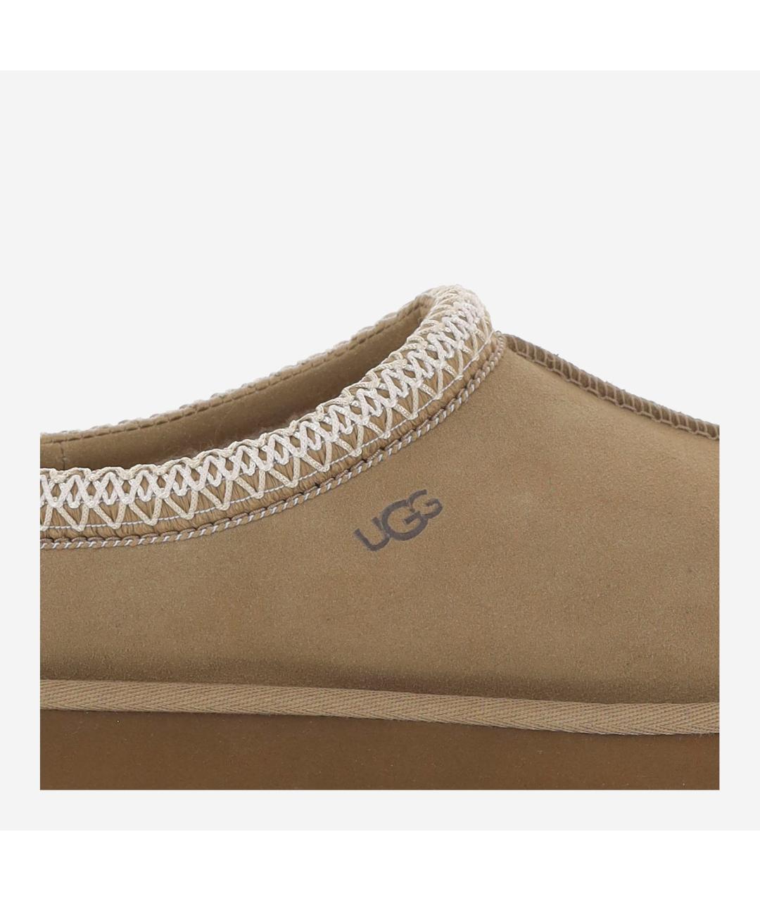 UGG Коричневые замшевые сабо, фото 5