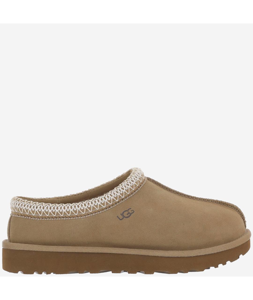 UGG Коричневые замшевые сабо, фото 6