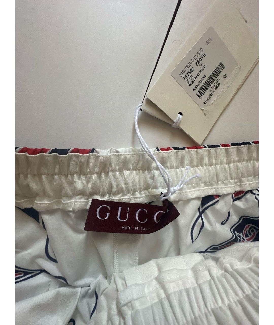 GUCCI Хлопковые шорты, фото 3