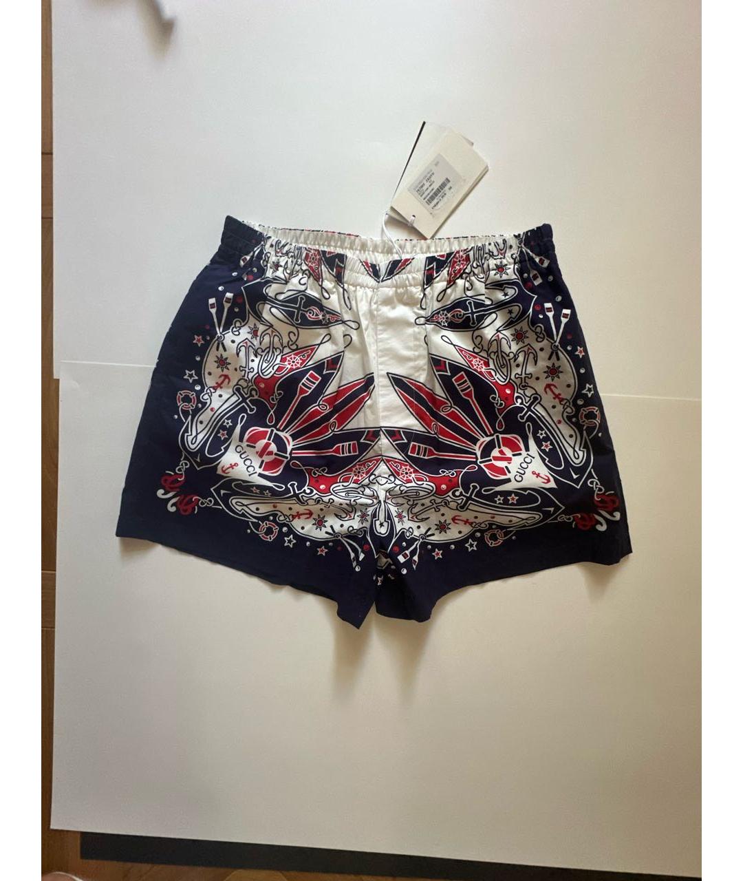 GUCCI Хлопковые шорты, фото 9