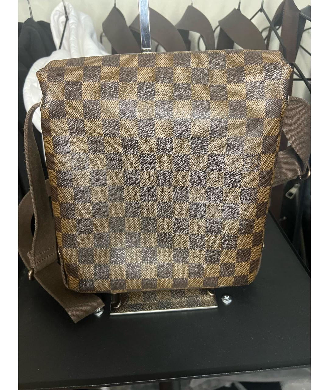 LOUIS VUITTON Коричневая барсетка, фото 3