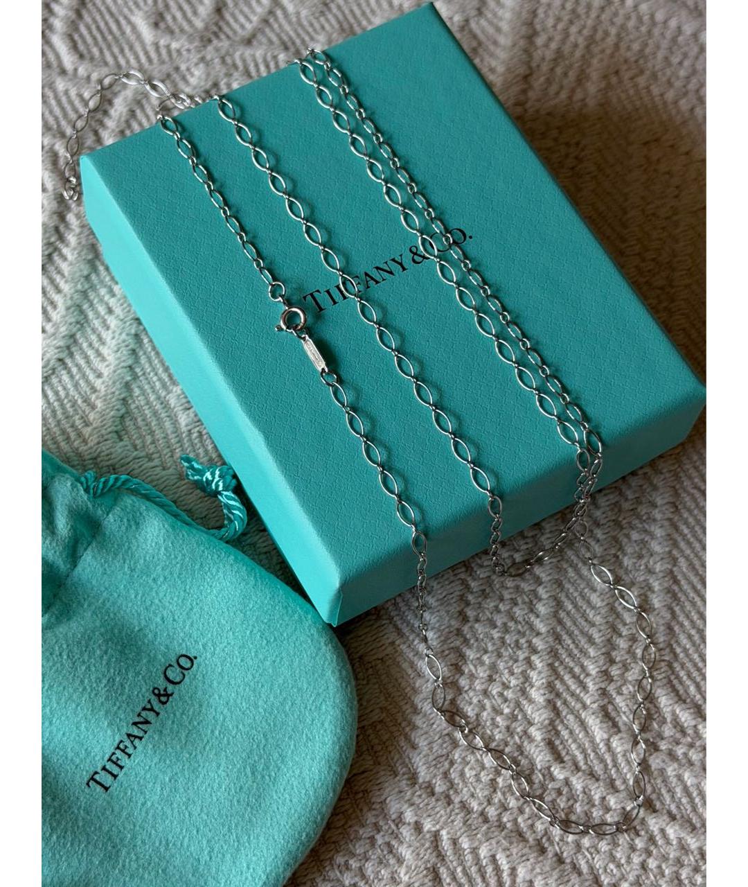 TIFFANY&CO Цепочка из белого золота, фото 2
