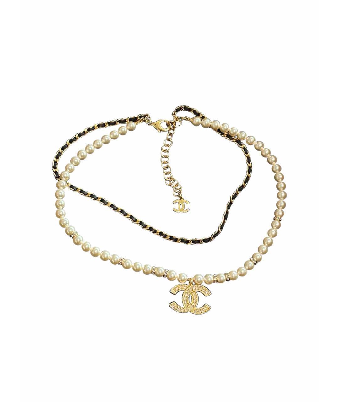 CHANEL Золотое колье, фото 1
