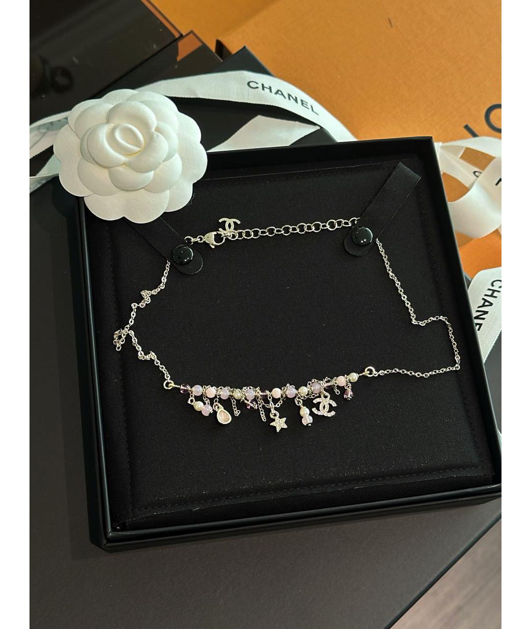 CHANEL Золотое колье, фото 6