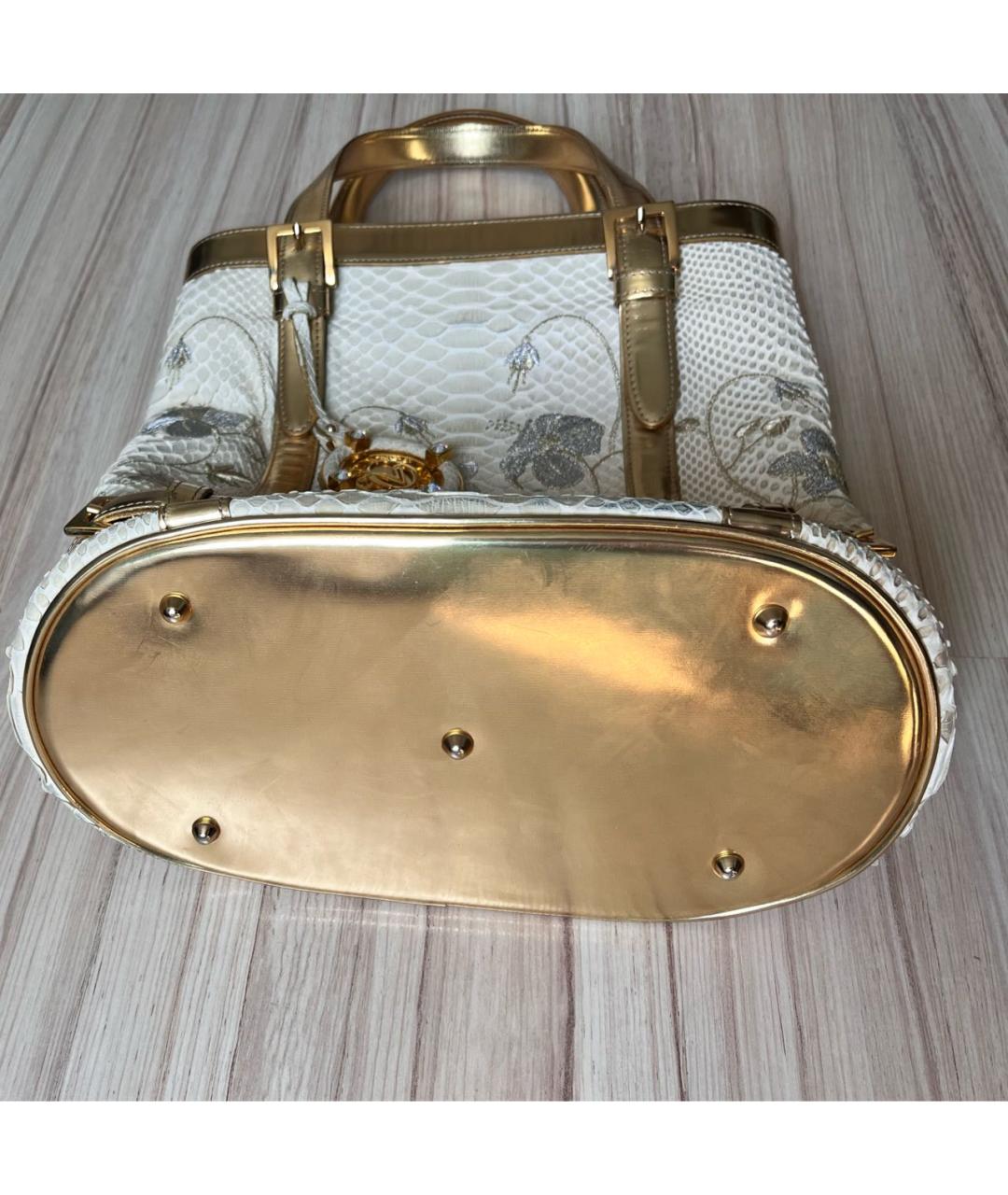 VALENTINO Мульти сумка тоут из кожи питона, фото 2