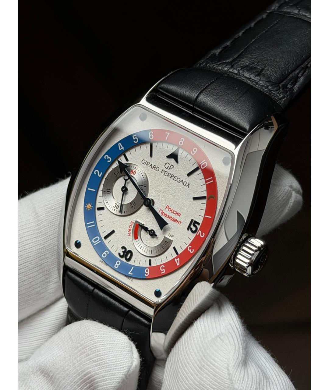 GIRARD PERREGAUX Белые часы, фото 3