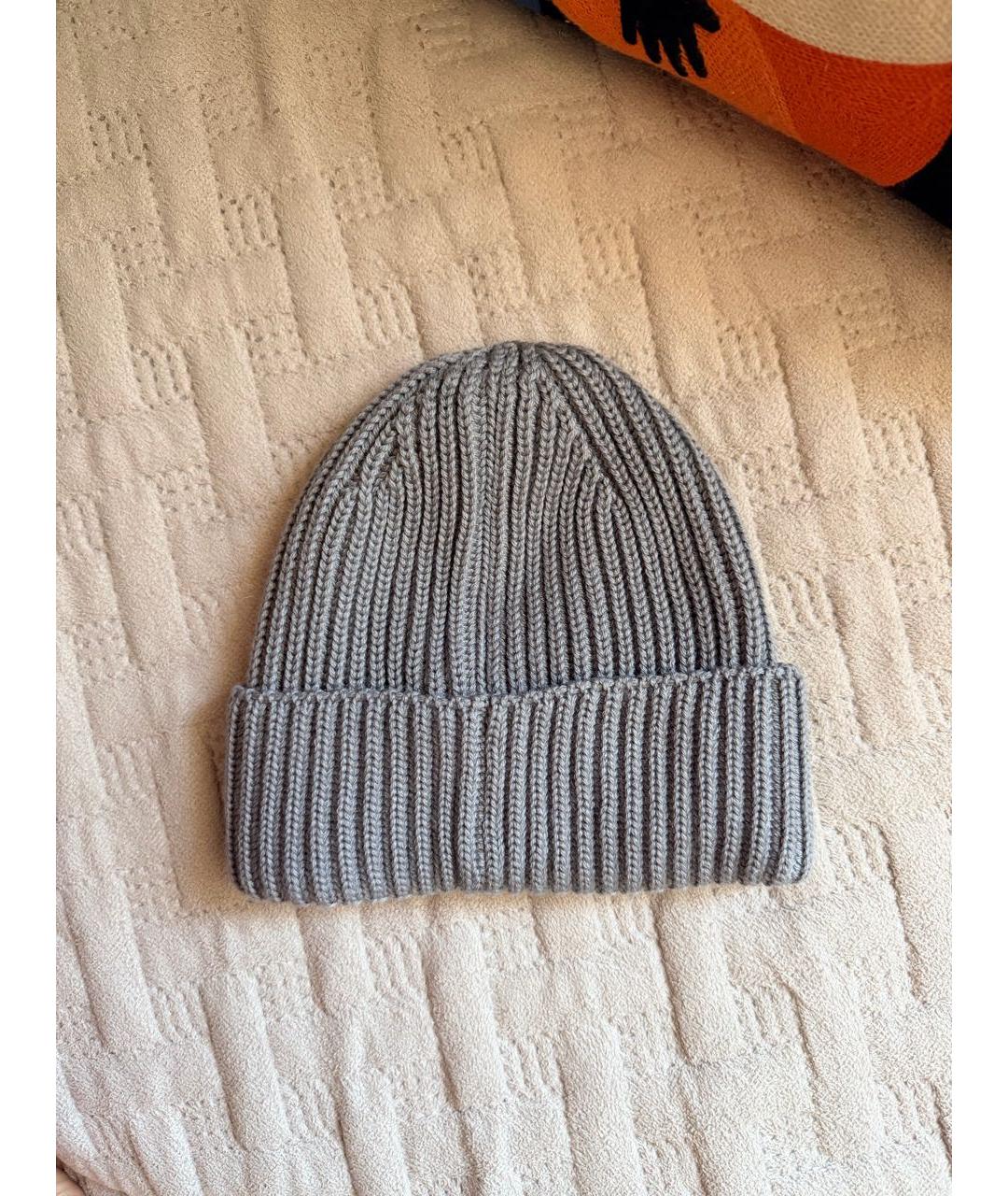 CP COMPANY Серая шерстяная шапка, фото 2