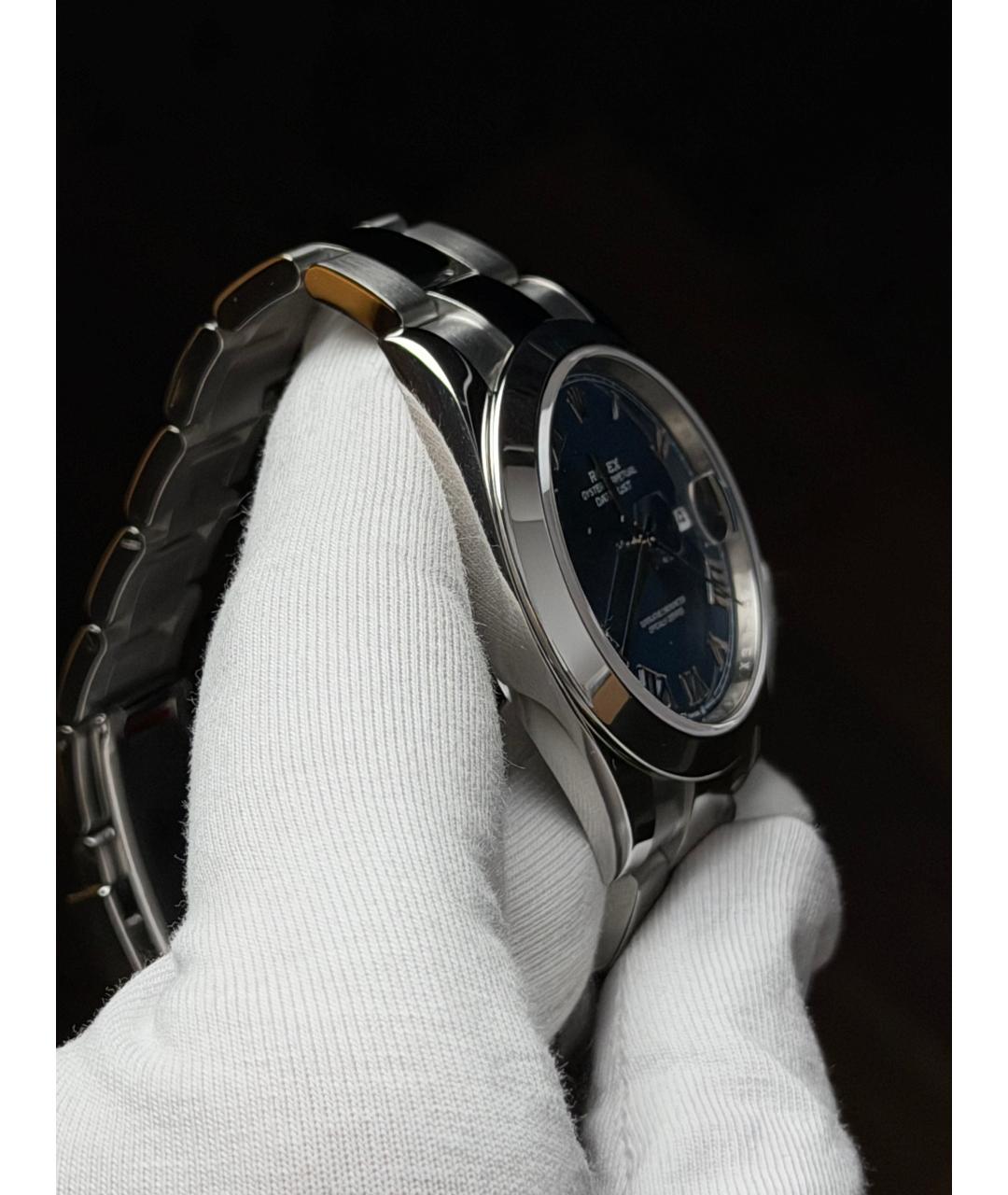 ROLEX Темно-синие часы, фото 5