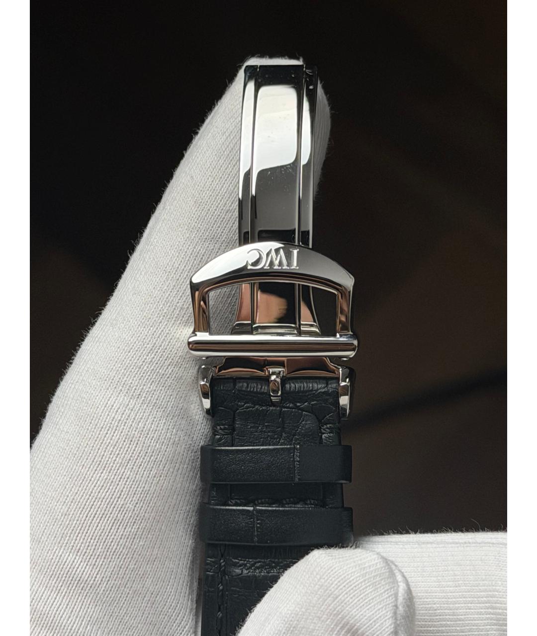 IWC Черные часы, фото 9