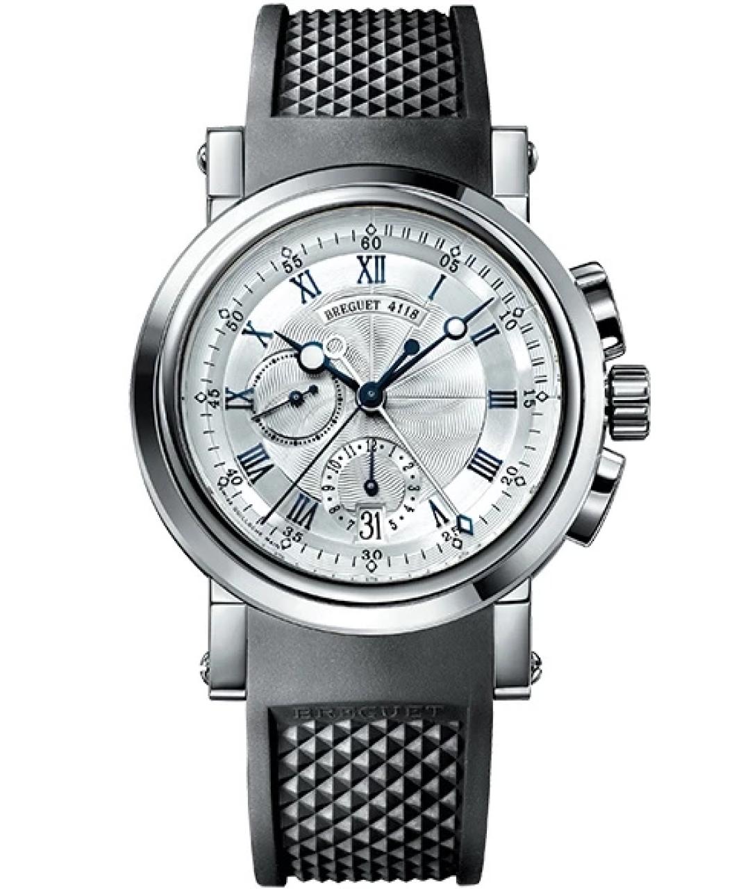 Breguet Серые часы из белого золота, фото 10