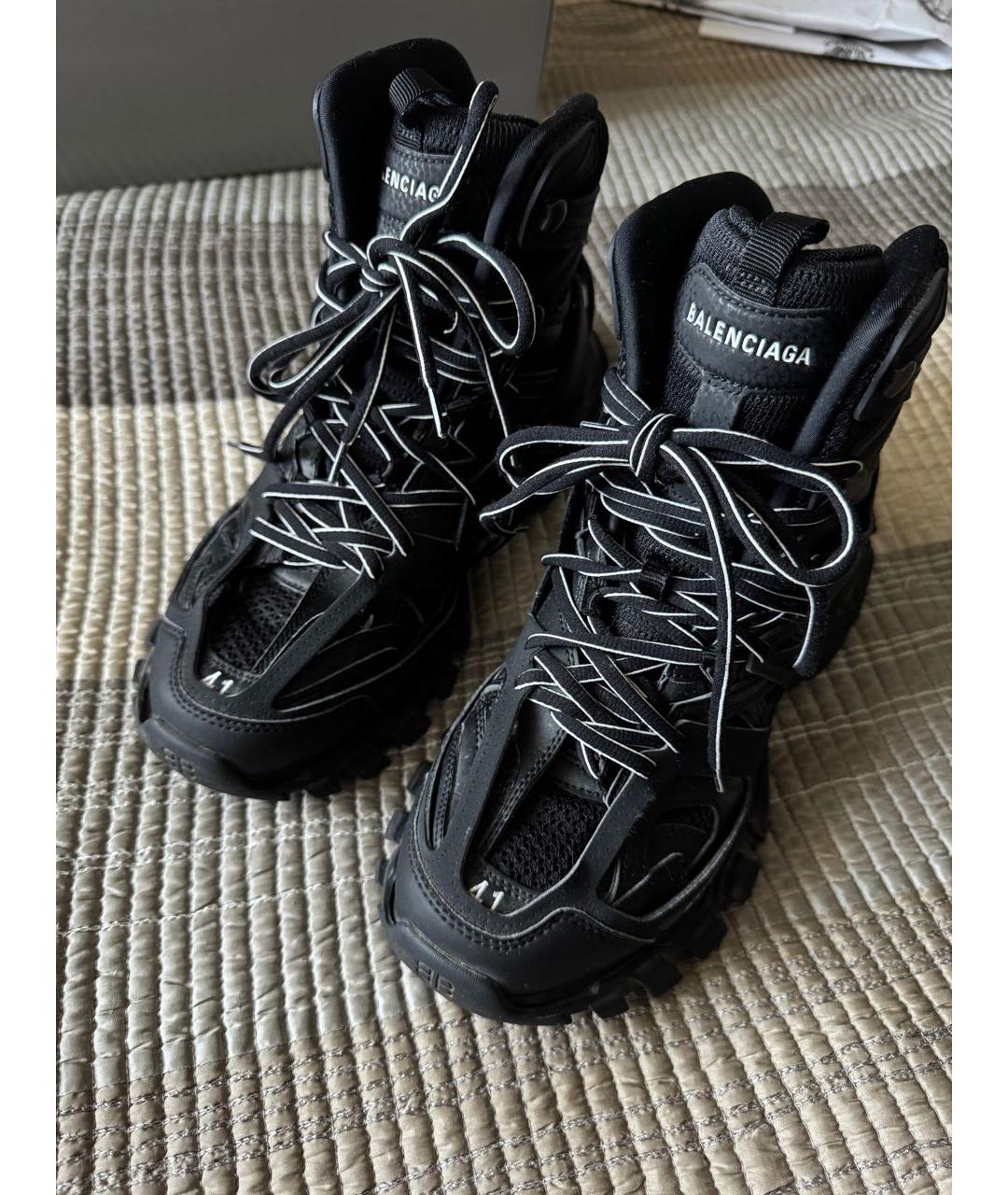 BALENCIAGA Черные кроссовки, фото 3
