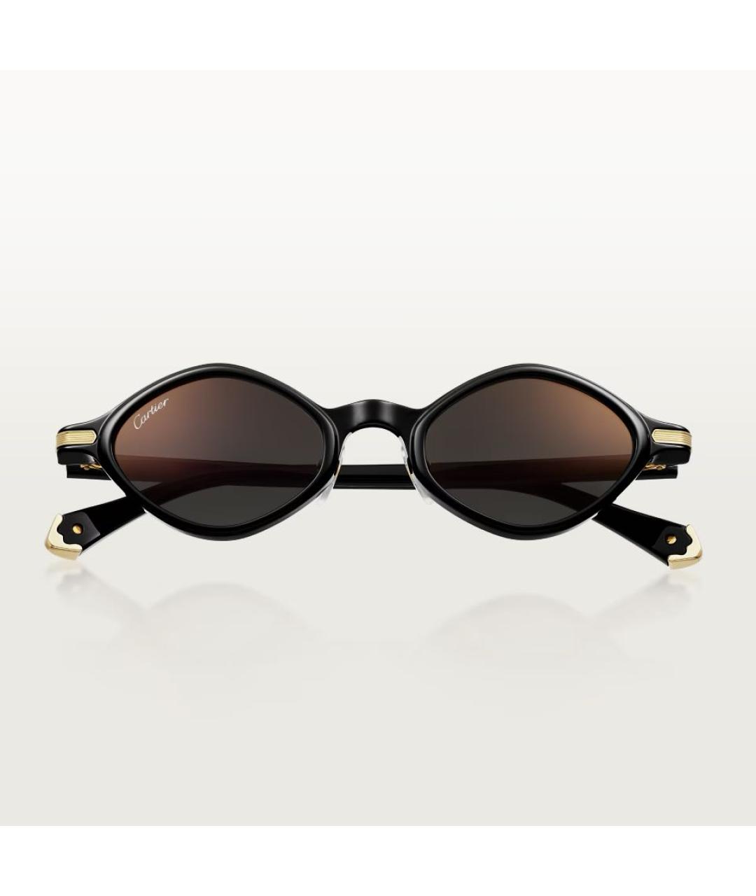 CARTIER Черные солнцезащитные очки, фото 8