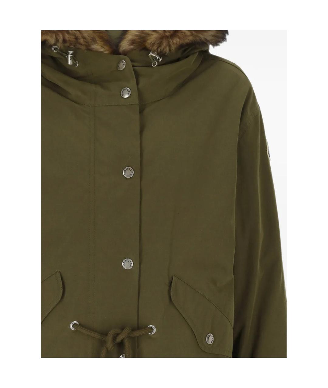 MONCLER Зеленая куртка, фото 2