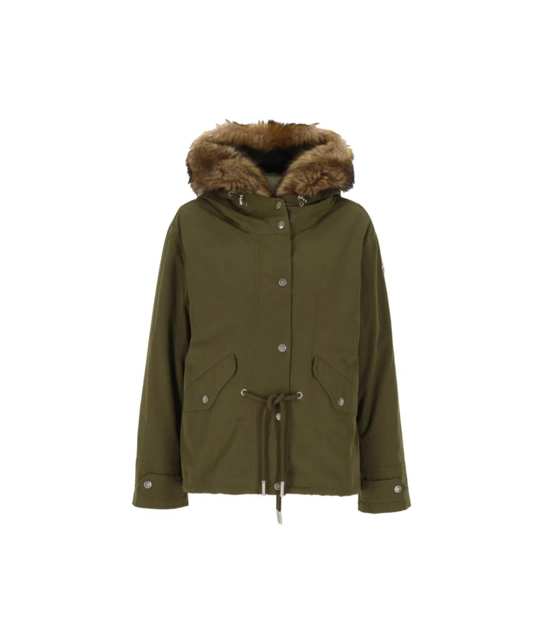 MONCLER Зеленая куртка, фото 1