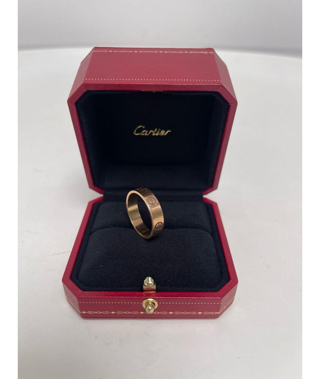 CARTIER Золотое кольцо из розового золота, фото 2