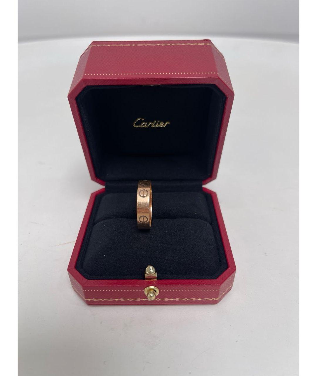 CARTIER Золотое кольцо из розового золота, фото 3