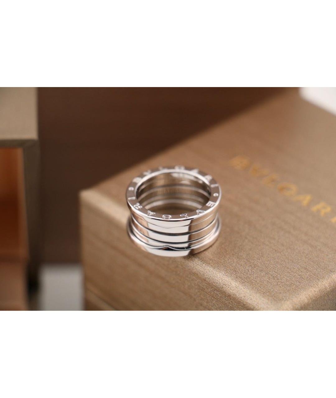 BVLGARI Серебряное кольцо из белого золота, фото 3