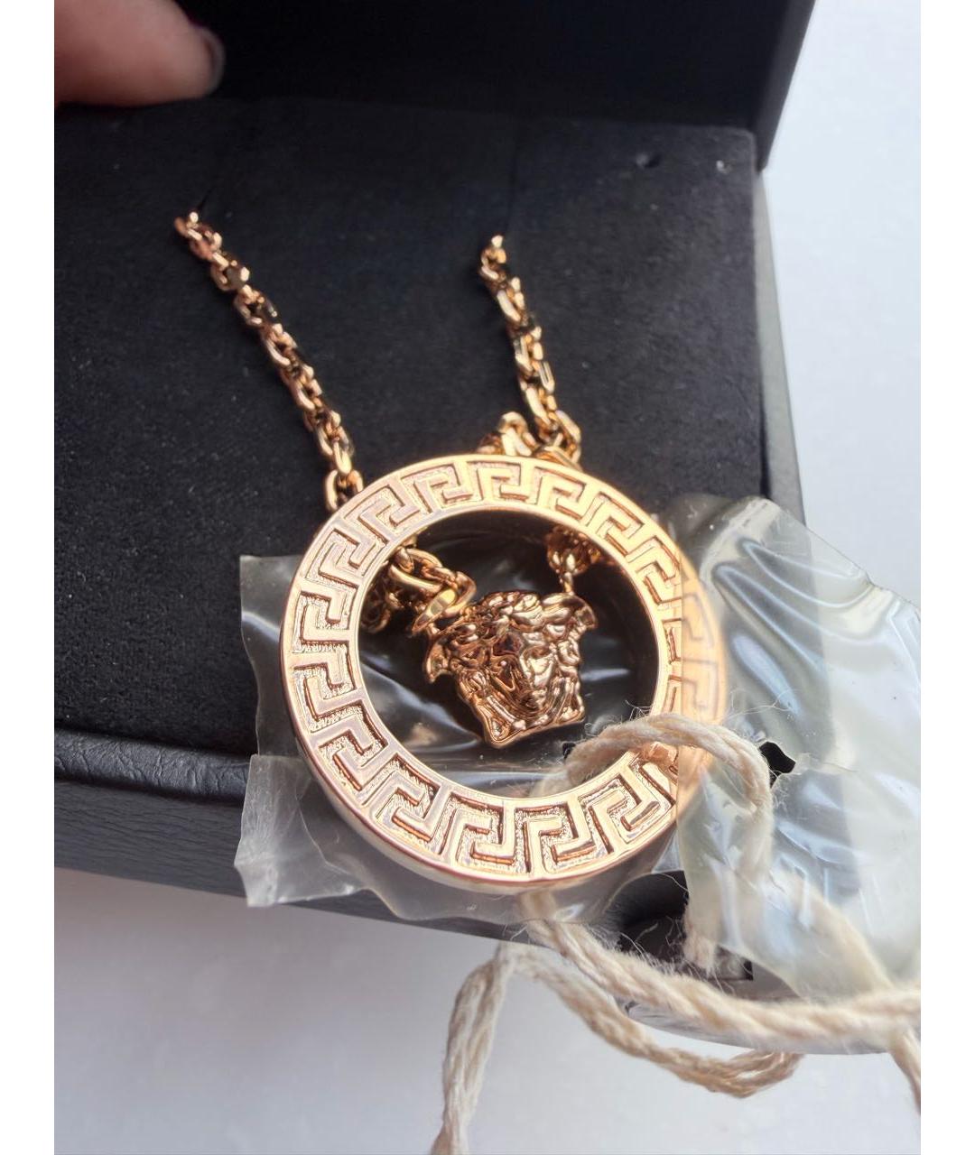 VERSACE Золотая латунная подвеска, фото 2