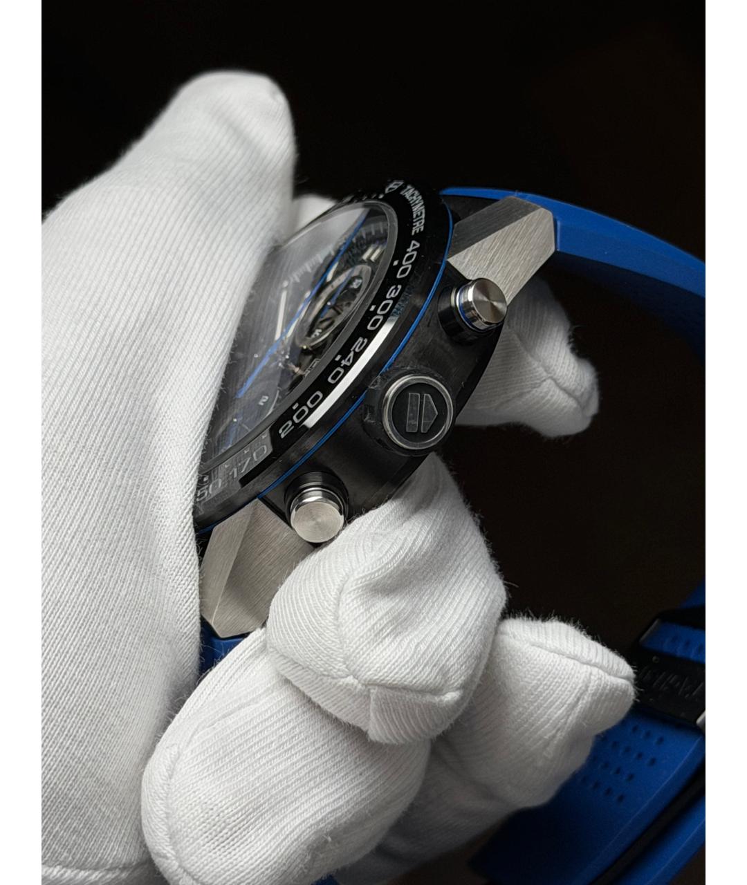 TAG HEUER Темно-синие часы, фото 4