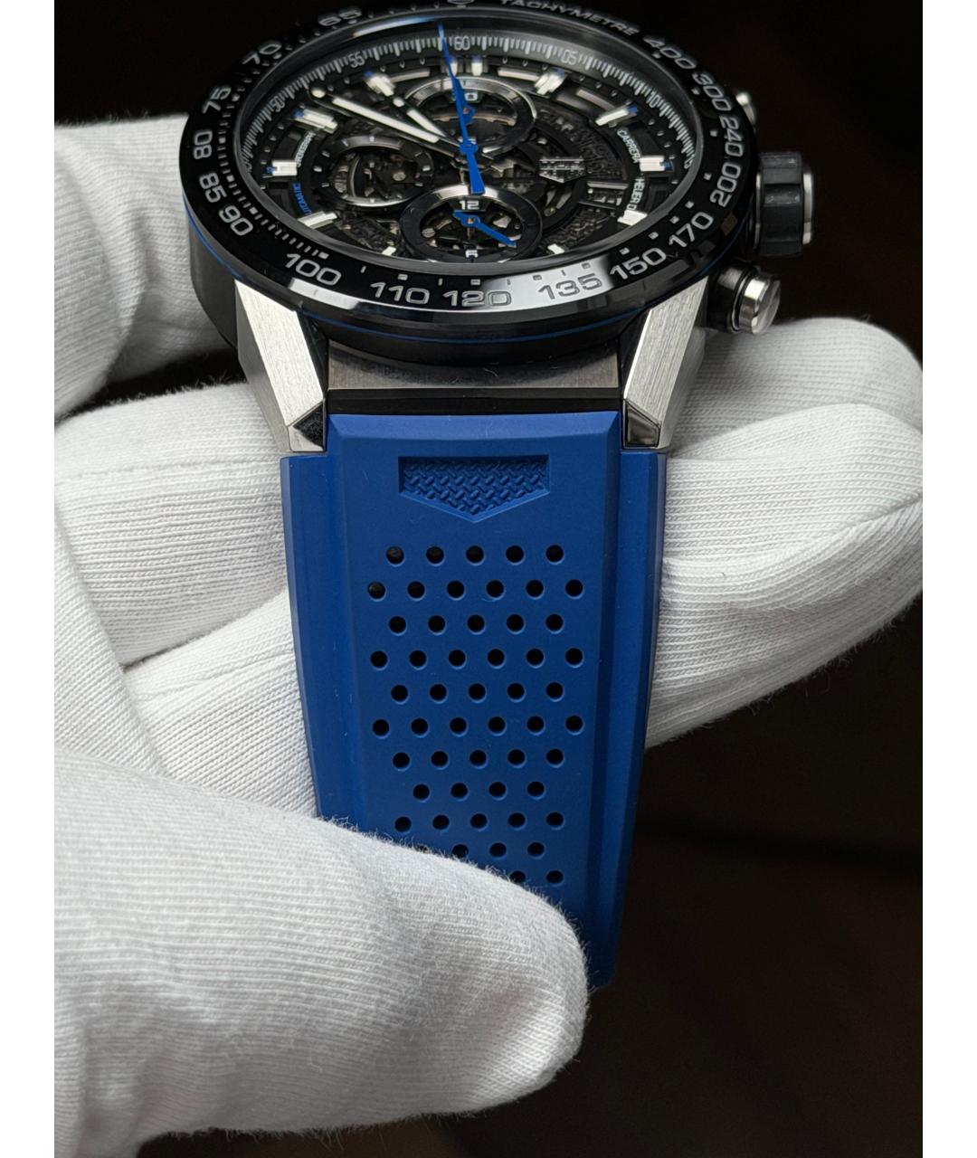 TAG HEUER Темно-синие часы, фото 6