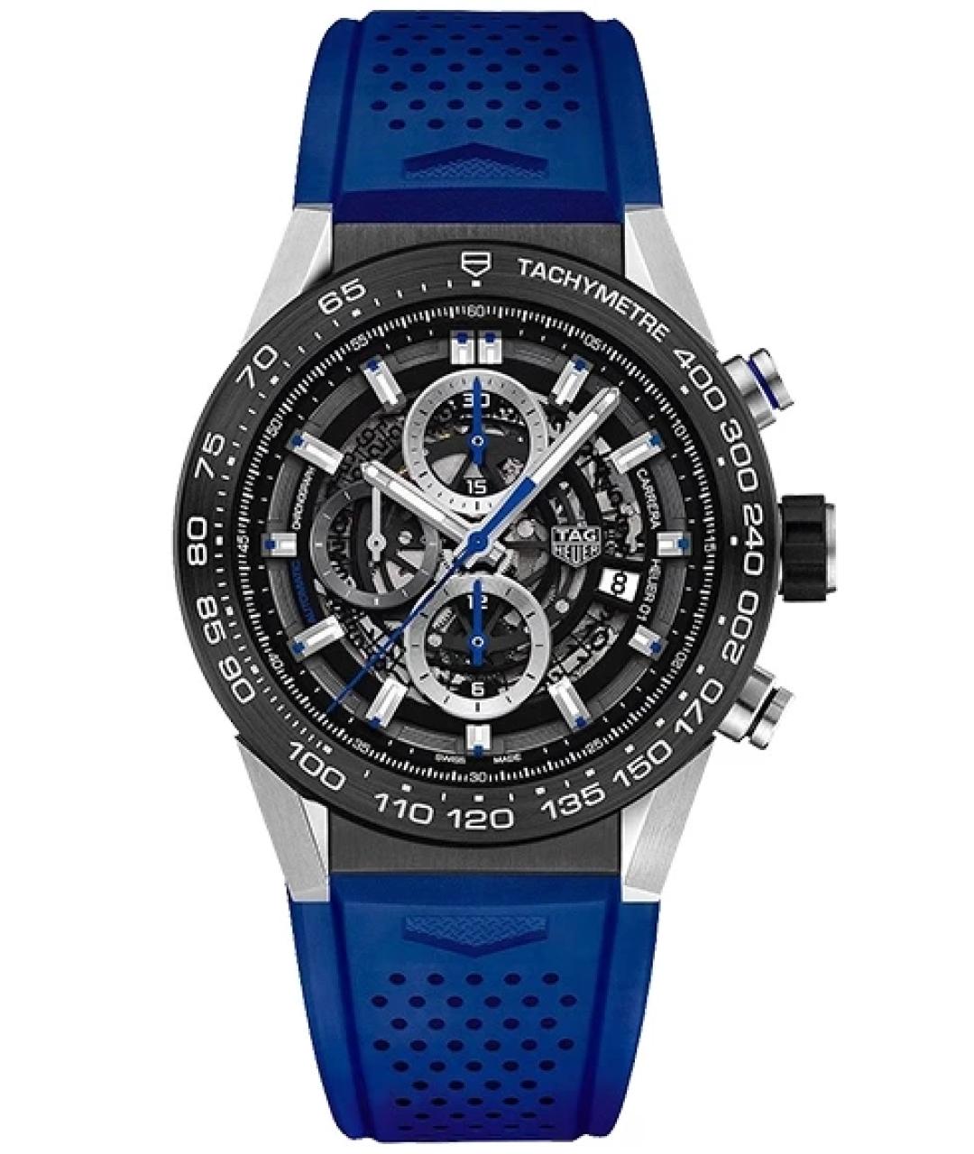 TAG HEUER Темно-синие часы, фото 10