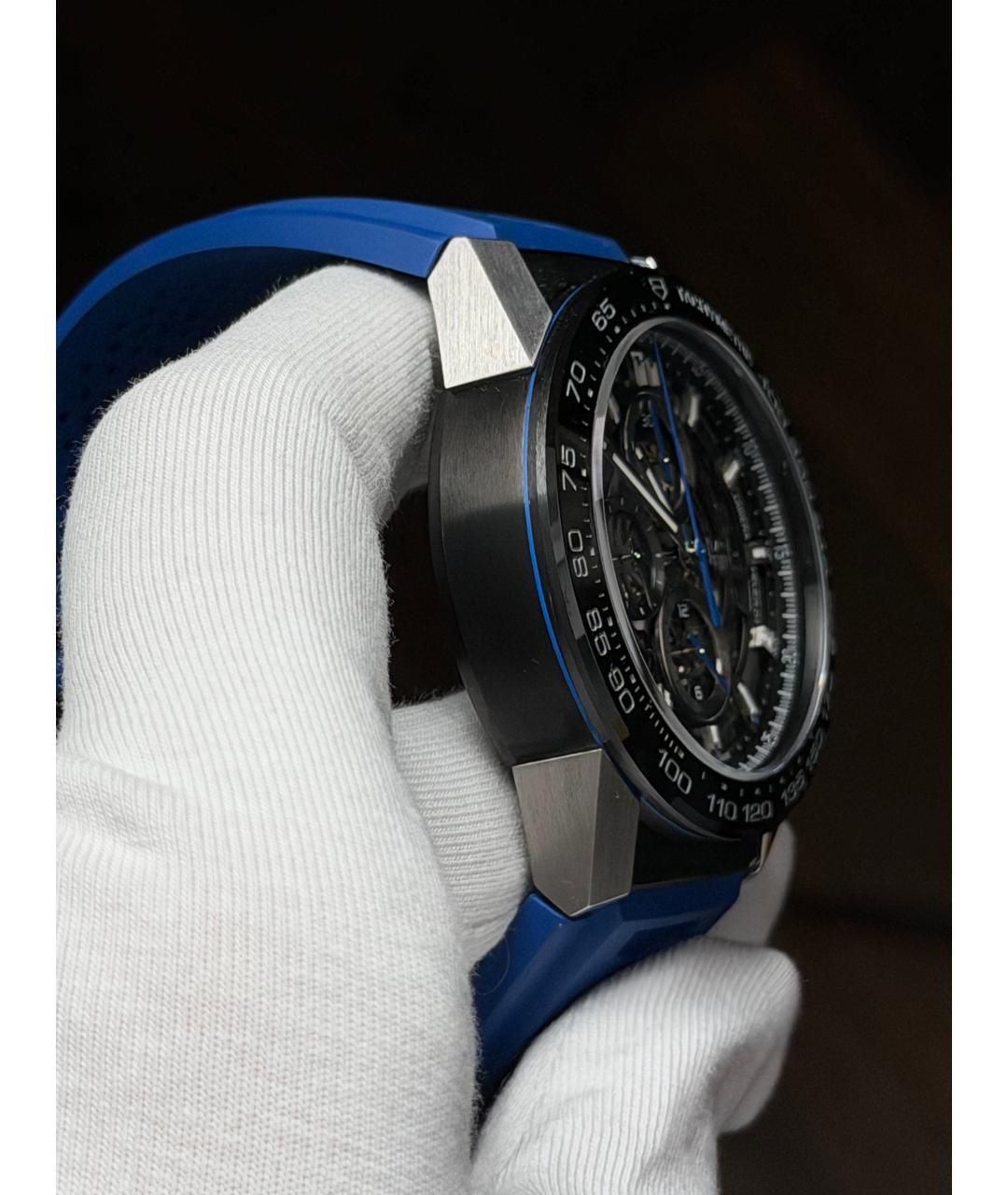 TAG HEUER Темно-синие часы, фото 5