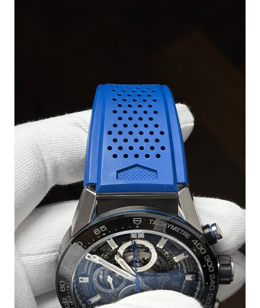 TAG HEUER Темно-синие часы, фото 7