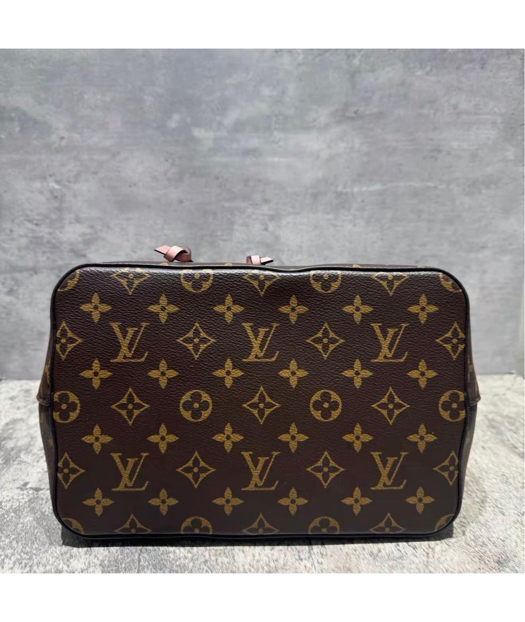 LOUIS VUITTON Розовая кожаная сумка тоут, фото 3