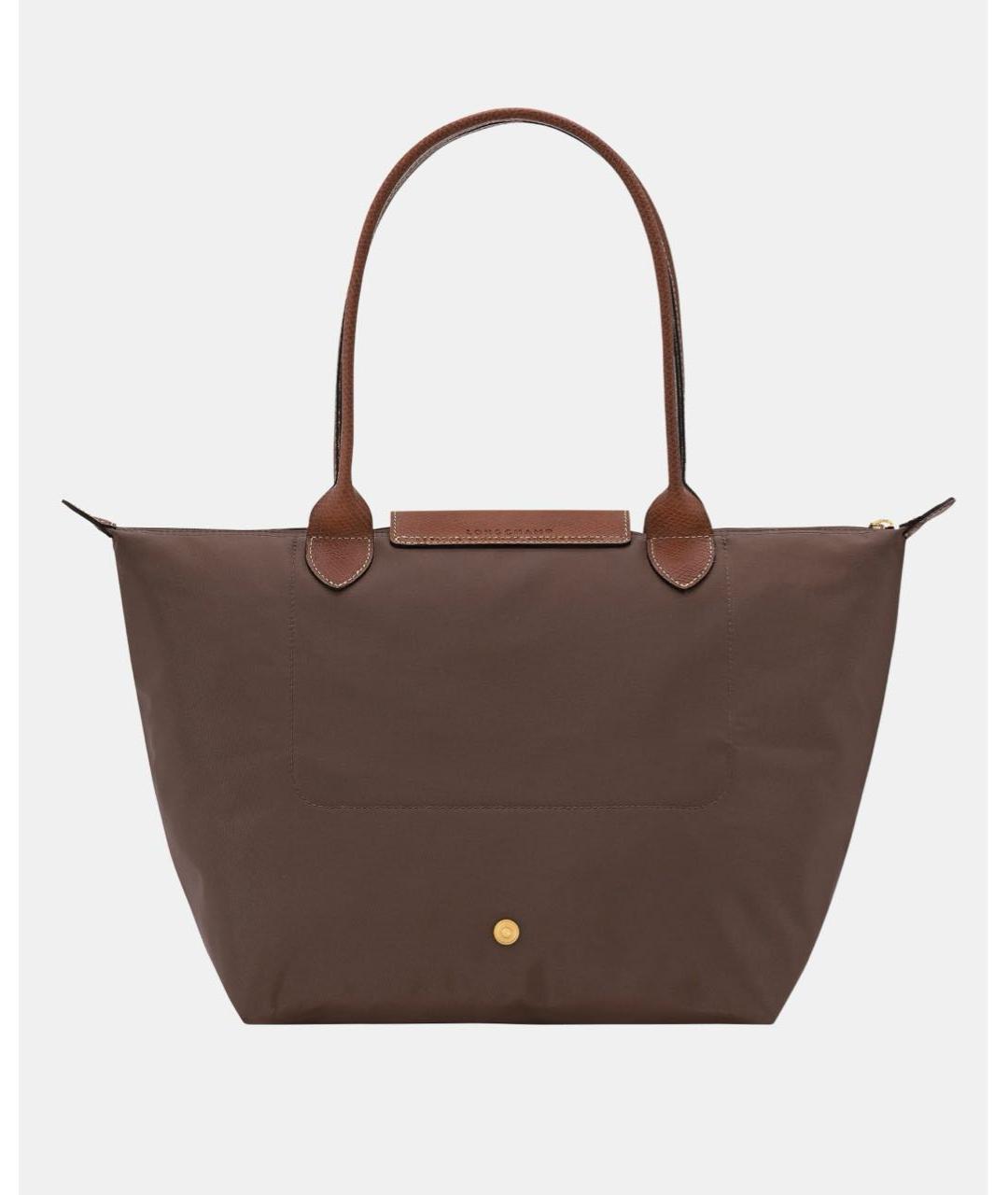 LONGCHAMP Коричневая сумка тоут, фото 3