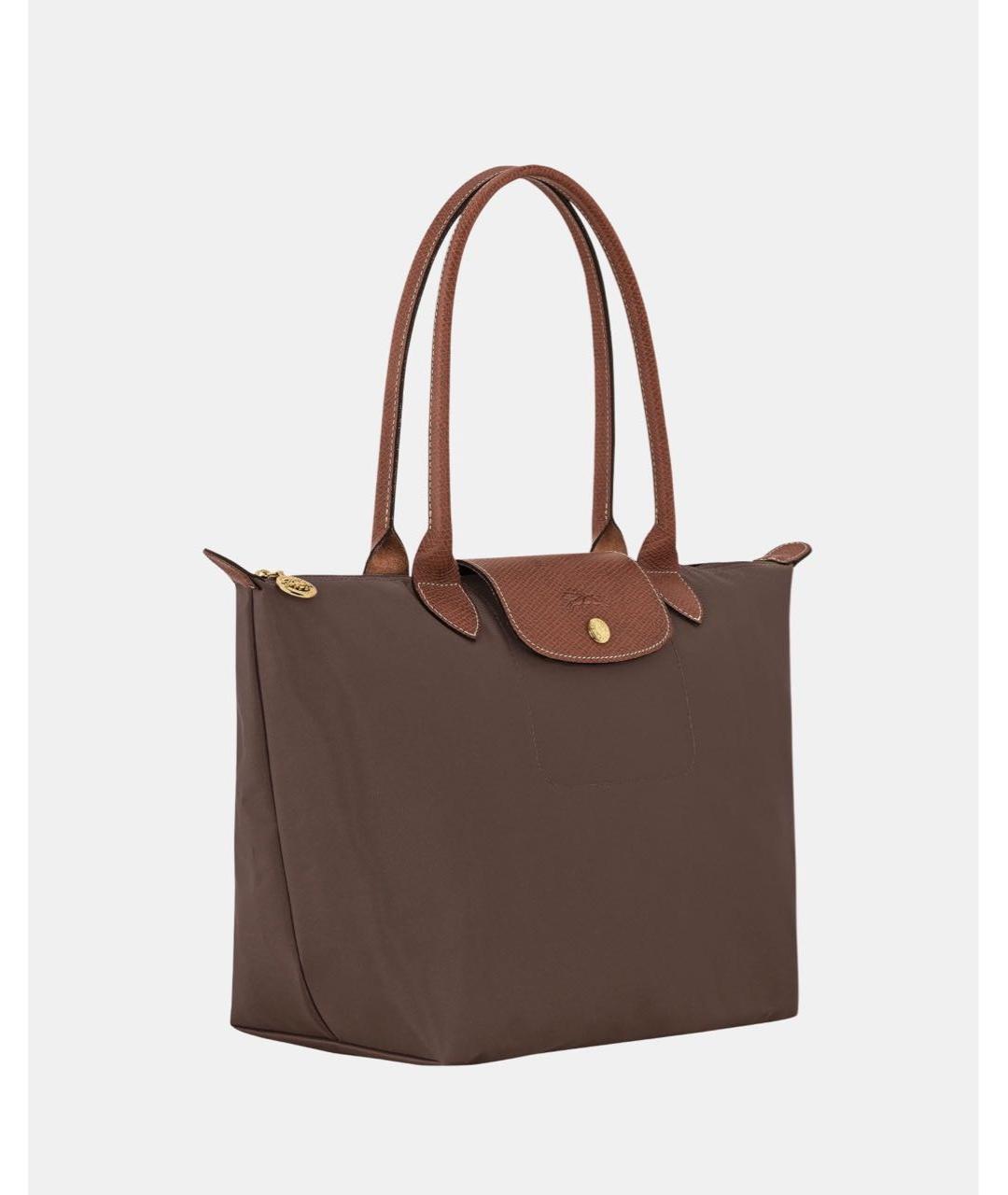LONGCHAMP Коричневая сумка тоут, фото 2