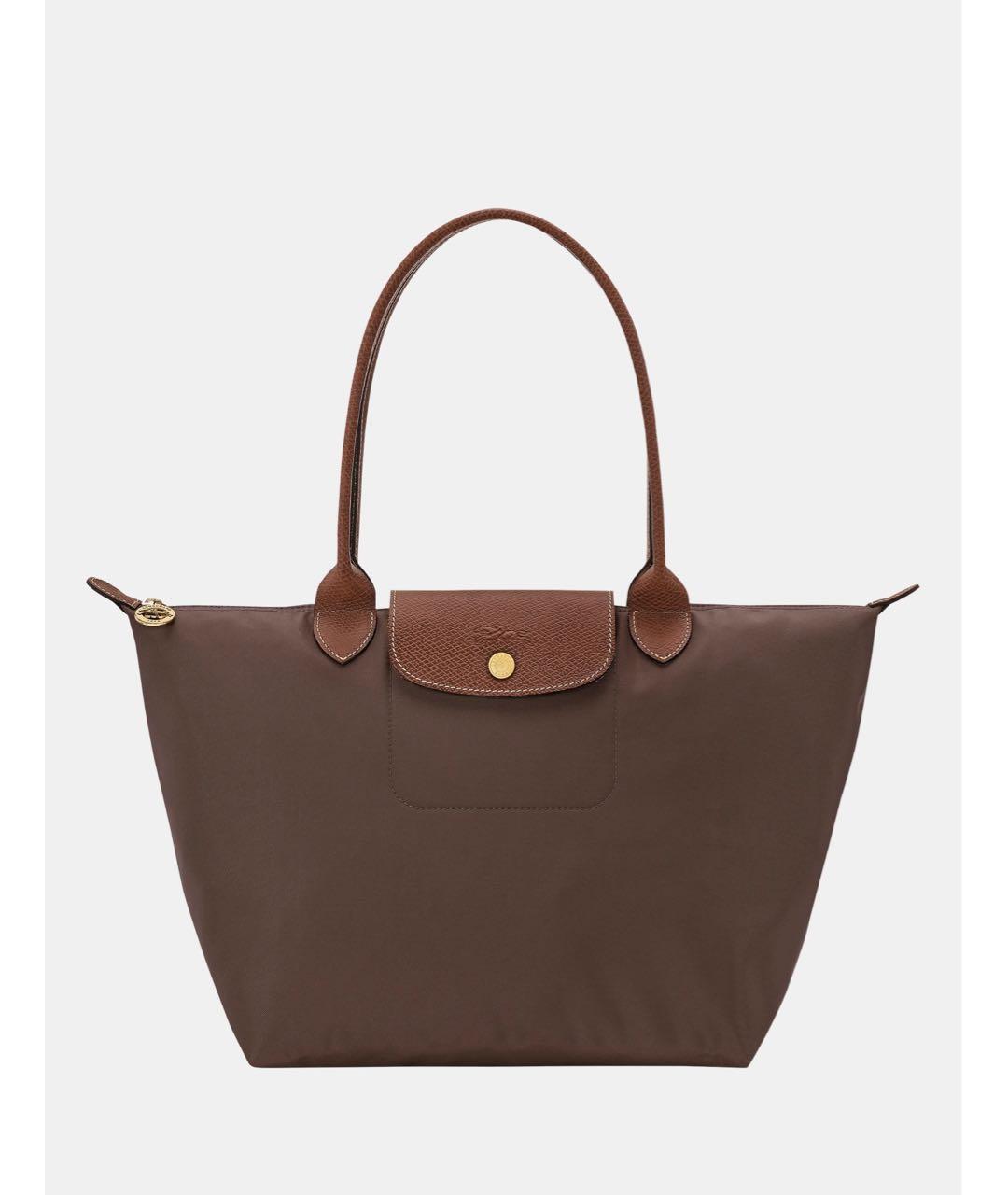 LONGCHAMP Коричневая сумка тоут, фото 4