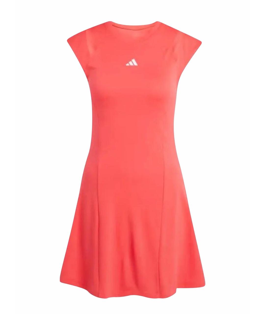 ADIDAS Красное полиэстеровое платье, фото 1