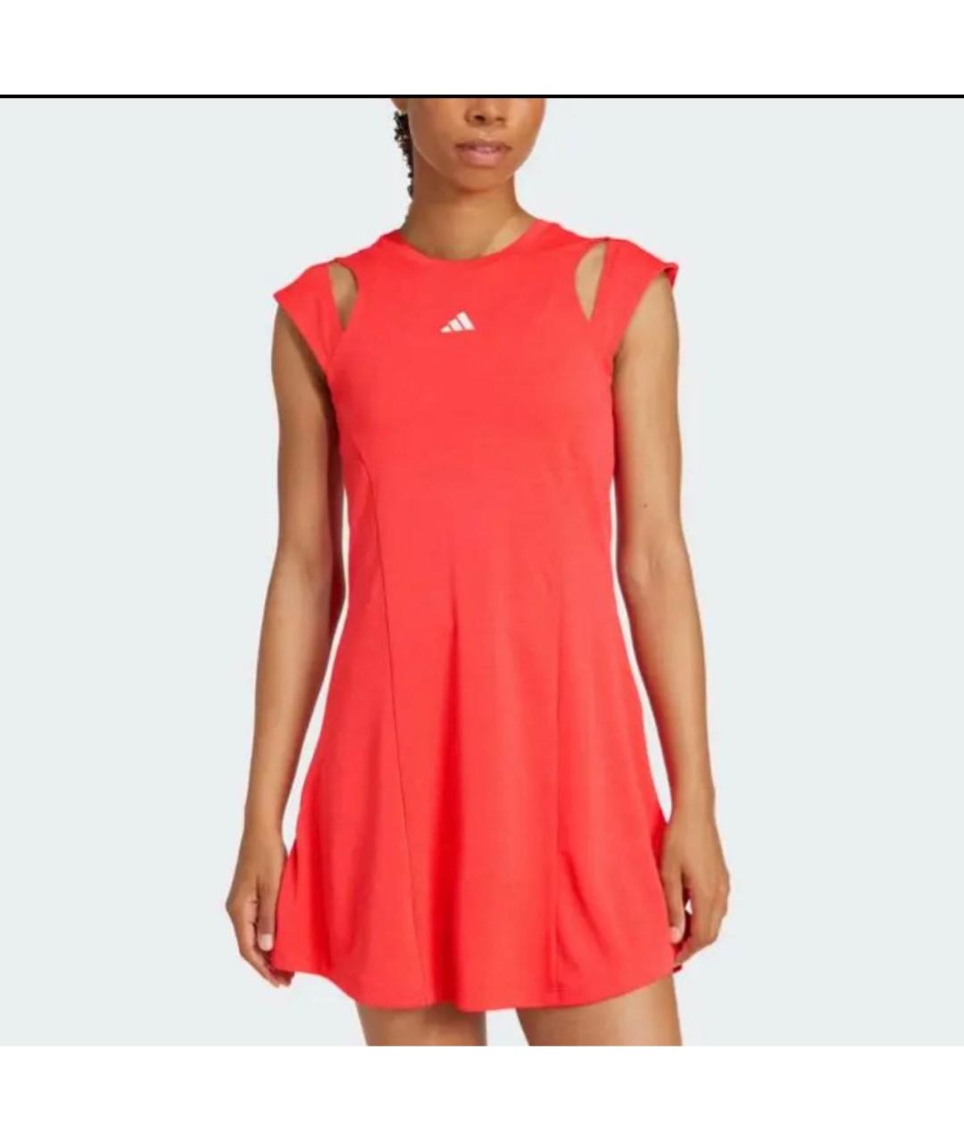 ADIDAS Красное полиэстеровое платье, фото 6